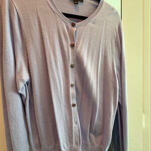 Ann Taylor periwinkle cardigan - The Ann Cardigan